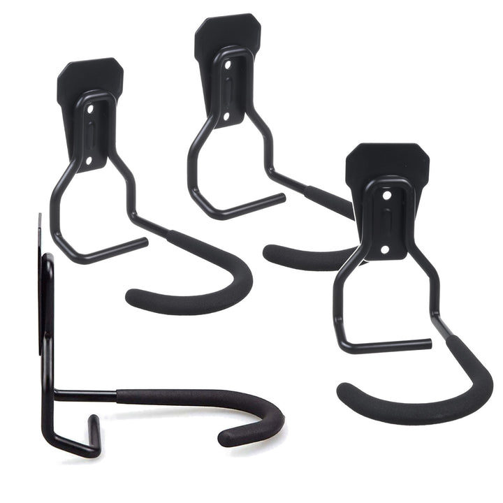Support mural pour vélos Maclean, vertical, en acier, charge maximale 20 kg, MC-433, lot de 4