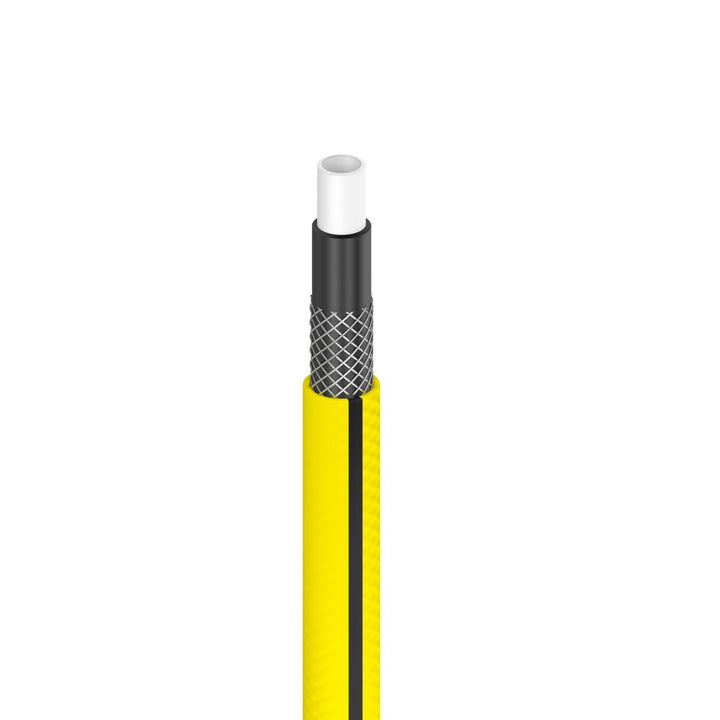 Tuyau d'arrosage Cellfast, 4 couches, résistant aux UV, diamètre 1", longueur 10 m, 4YELLOW