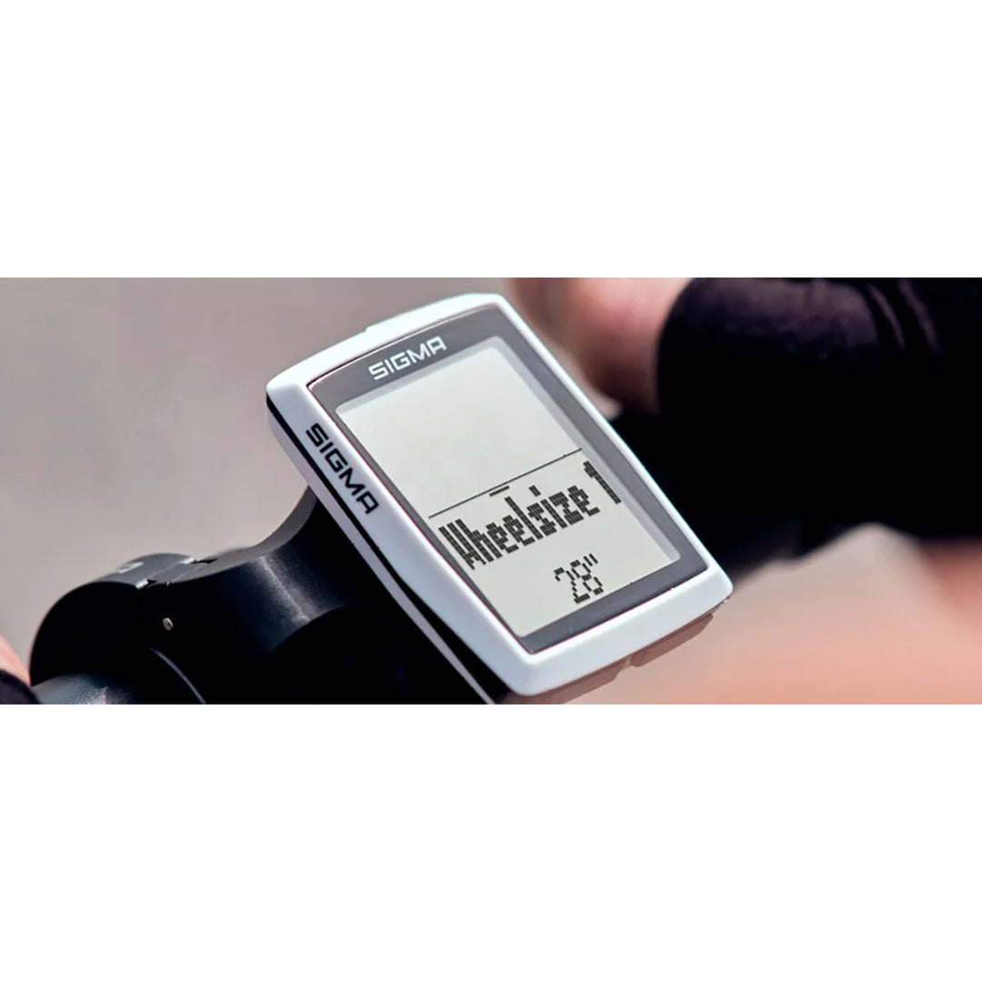 Compteur de vélo Sigma BC 12.0 WL, étanche, résistant aux intempéries, grand écran lisible, 12 fonctions