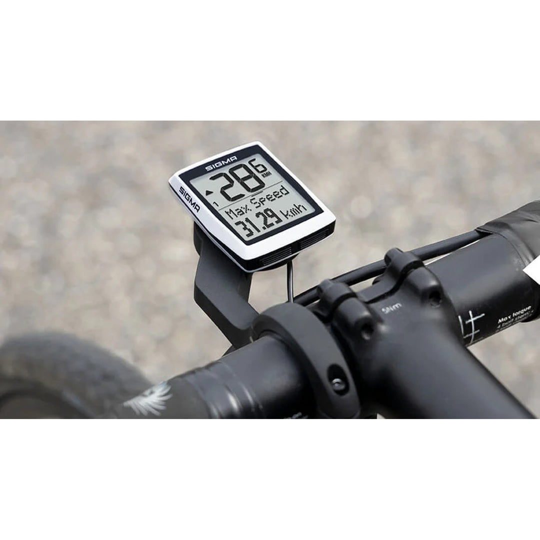 Compteur de vélo Sigma BC 12.0 WL, étanche, résistant aux intempéries, grand écran lisible, 12 fonctions