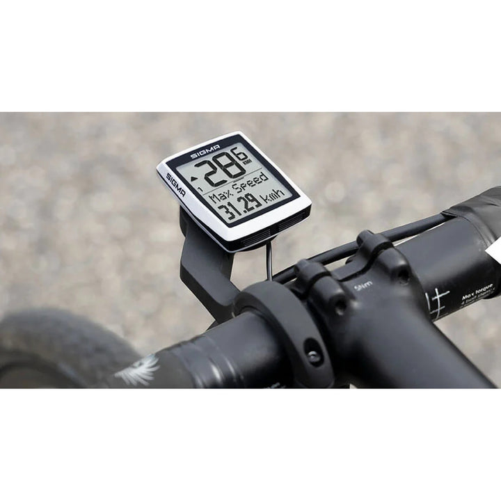 Compteur de vélo Sigma BC 12.0 WL, étanche, résistant aux intempéries, grand écran lisible, 12 fonctions