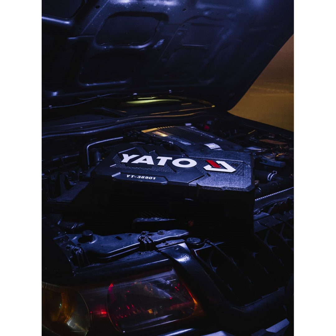 Coffret d'outils professionnel Yato, 122 pièces (clés à douille, douilles, tournevis, marteau), tournevis à embouts magnétiques et trempés, YT-38901