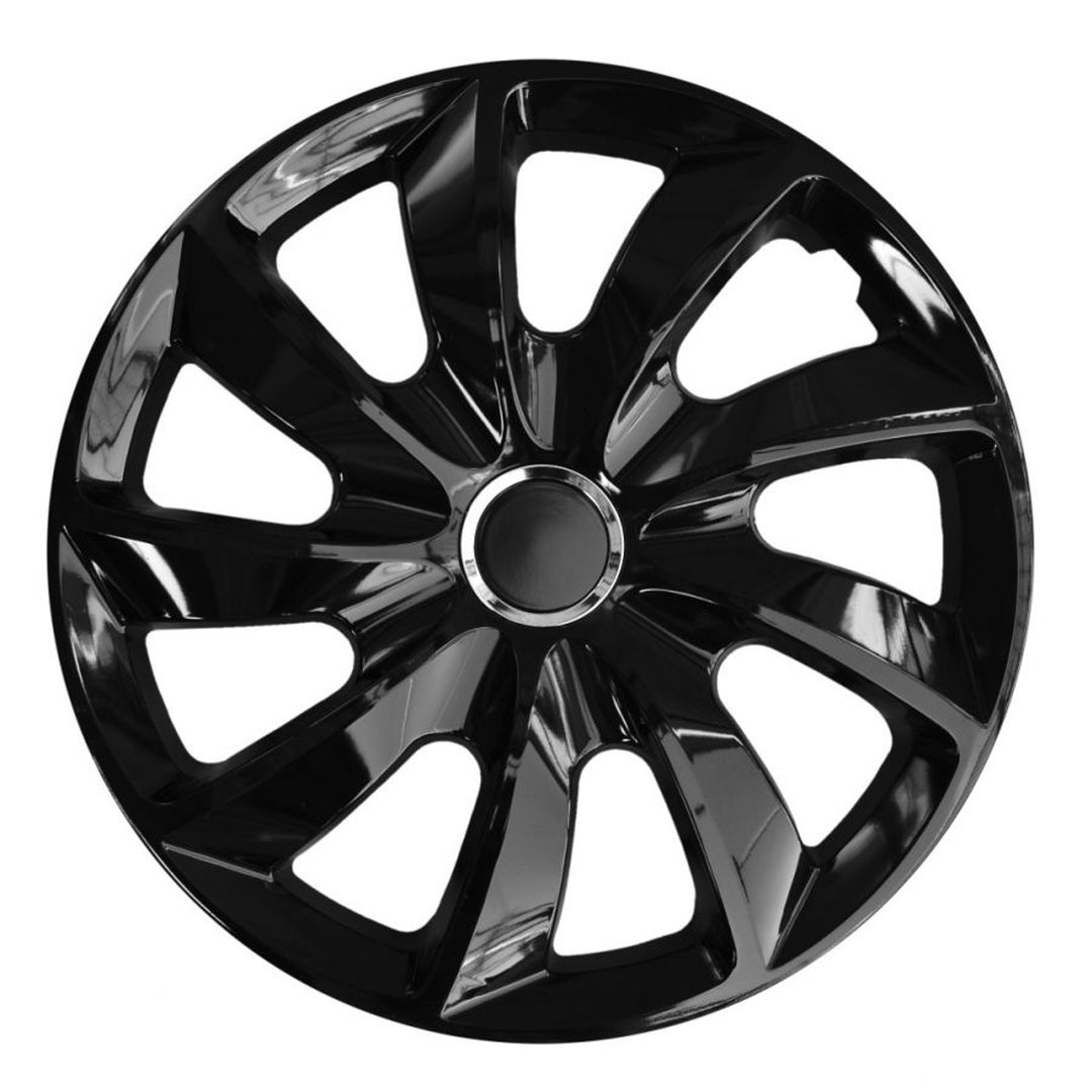 Enjoliveur universel 14 pouces NRM Stig, noir brillant, 1 pièce