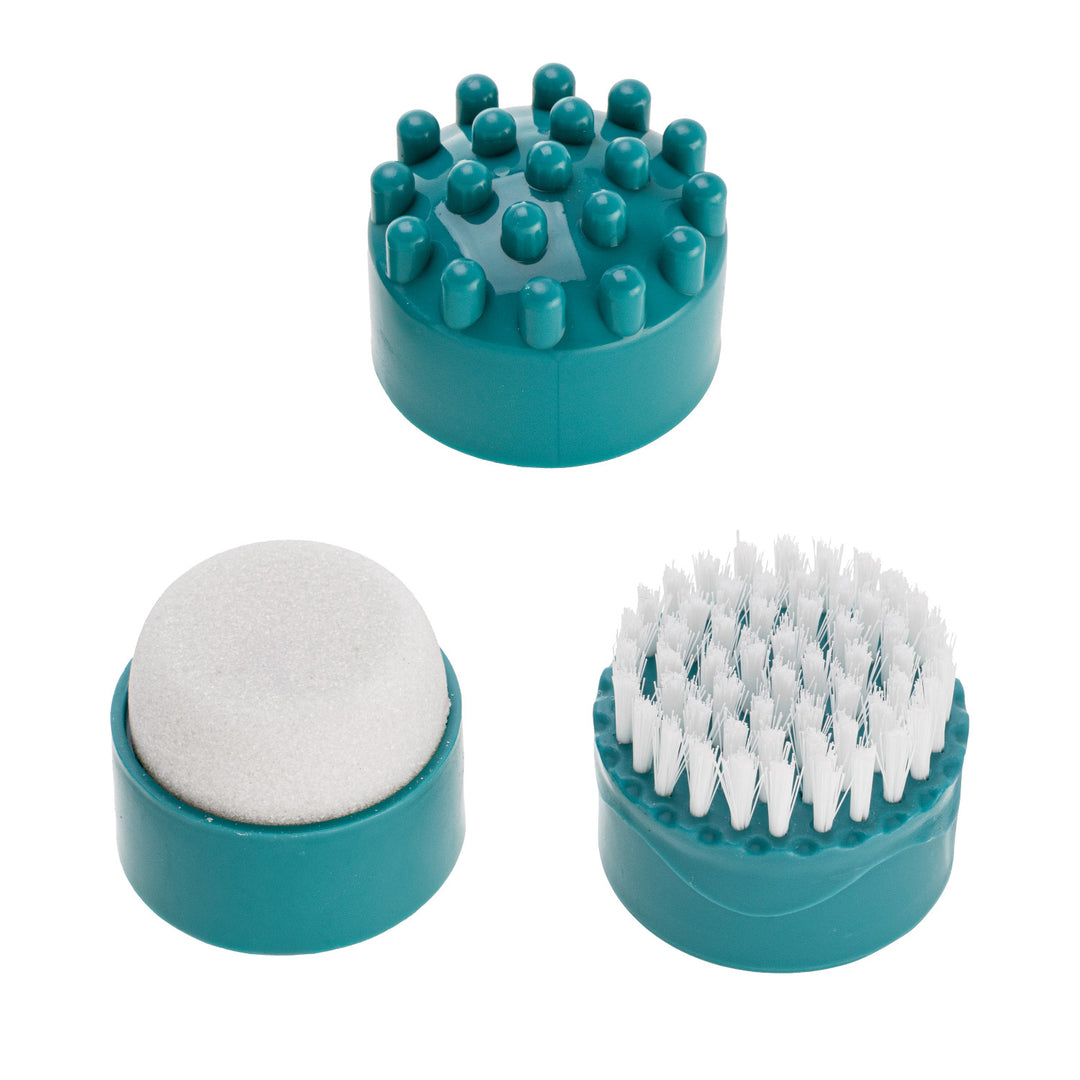 Appareil de massage des pieds Adler, massage à bulles, par vibrations et chauffant, infrarouge, 4 rouleaux + 3 embouts, AD 2167 White