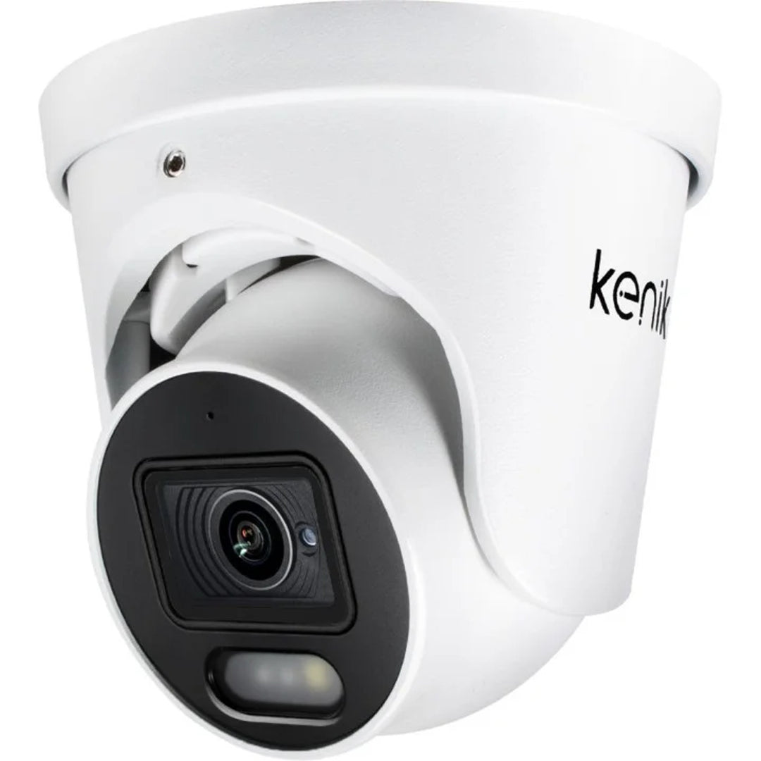 Caméra IP Kenik, résolution de 5 MP à 20 images par seconde, analyse intelligente de l'image, projecteur Smart IR, microphone intégré, boîtier dôme, KG-530DPA-L-G