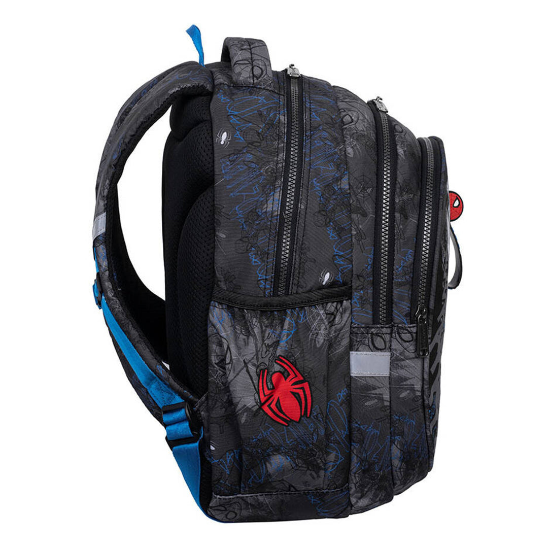 Sac à dos d'école Spiderman Coolpack, taille Jerry (15 pouces), dos profilé, 3 compartiments spacieux, fond renforcé, F029777