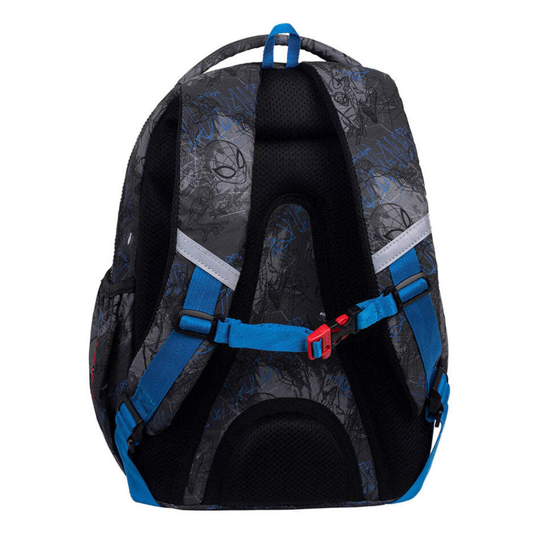 Sac à dos d'école Spiderman Coolpack, taille Jerry (15 pouces), dos profilé, 3 compartiments spacieux, fond renforcé, F029777