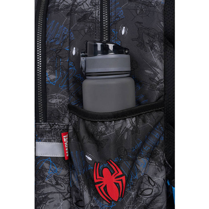 Sac à dos d'école Spiderman Coolpack, taille Jerry (15 pouces), dos profilé, 3 compartiments spacieux, fond renforcé, F029777
