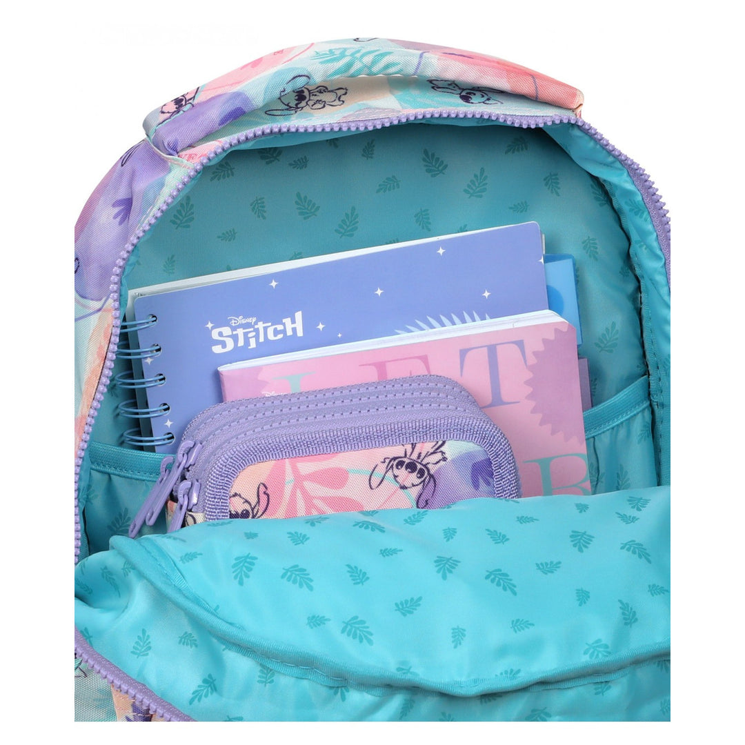 Ensemble scolaire Stitch Coolpack, sac à dos Jerry à deux compartiments (15 pouces), trousse Jumper 3 et sac de sport pour chaussures