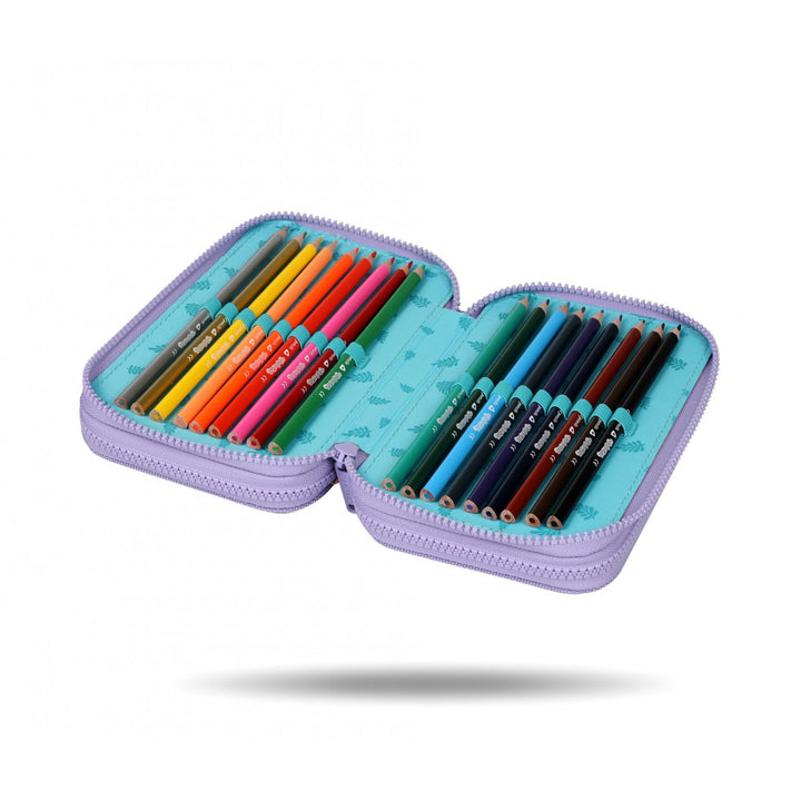 Ensemble scolaire Stitch Coolpack, sac à dos Jerry à deux compartiments (15 pouces), trousse Jumper 3 et sac de sport pour chaussures