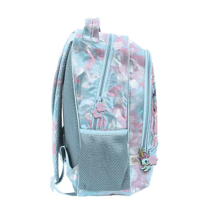 Ensemble scolaire Stitch Paso, sac à dos à deux compartiments, avec éléments réfléchissants et dos renforcé, trousse vide avec poignées pour les fournitures, sac à chaussures pouvant être porté sur le dos, DS26WW