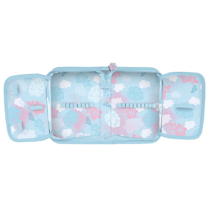 Ensemble scolaire Stitch Paso, sac à dos à deux compartiments, avec éléments réfléchissants et dos renforcé, trousse vide avec poignées pour les fournitures, sac à chaussures pouvant être porté sur le dos, DS26WW