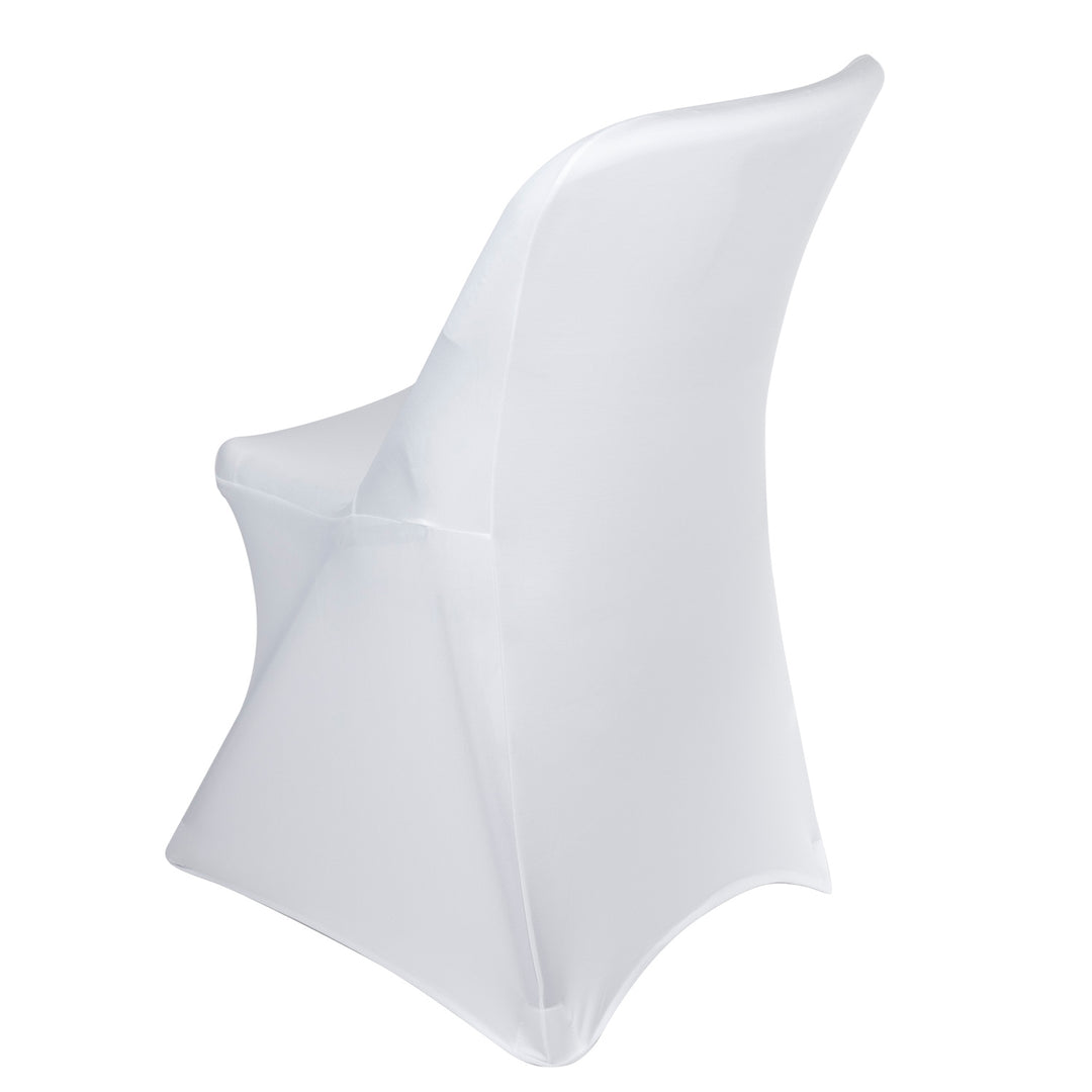 Housse pour chaise de restauration blanche GreenBlue, 88 x 50 x 45 cm, spandex, GB374, lot de 4