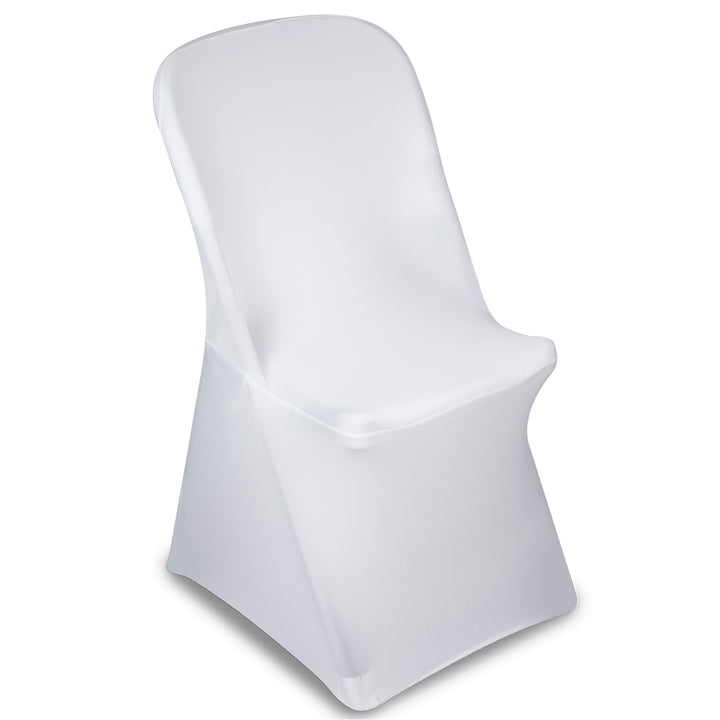 Housse pour chaise de restauration blanche GreenBlue, 88 x 50 x 45 cm, spandex, GB374, lot de 2