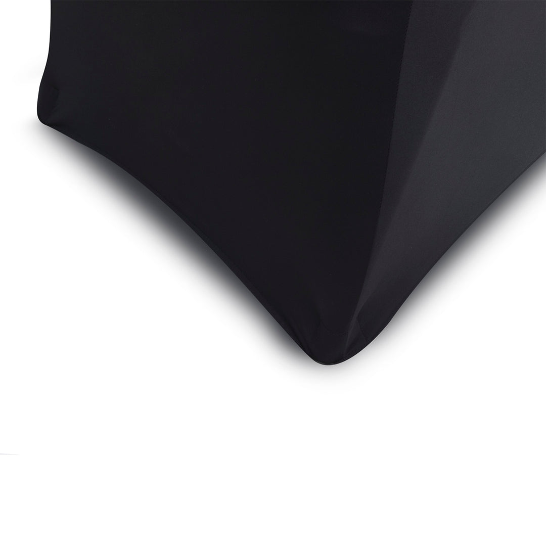 Housse pour chaise de restauration noire GreenBlue, 88 x 50 x 45 cm, spandex, GB373, lot de 4