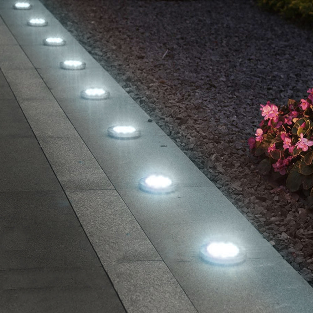 Lampe solaire LED de jardin à détection de mouvement Maclean IP44, 12 LED SMD, 4000 K, Ni-MH 600 mAh, 0,7 W, MCE318, lot de 4