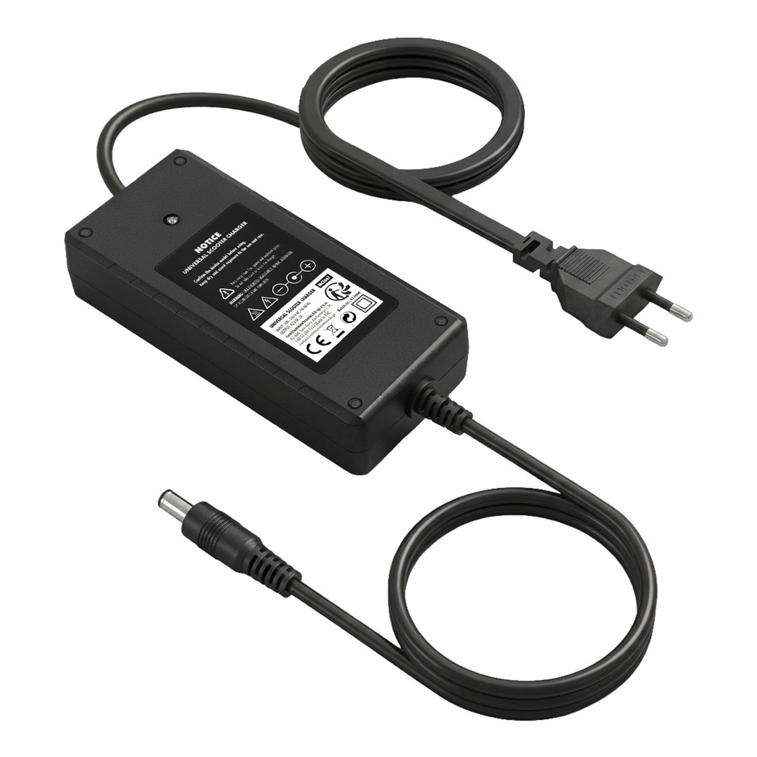 Chargeur universel / Bloc d'alimentation Maclean Energy, pour trottinettes électriques, 42 V CC, 2 A, 85 W max., recharge rapide, 6 fiches, MCE667
