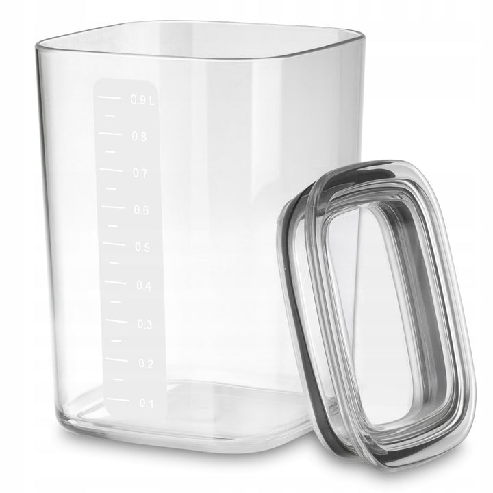 Boîtes de cuisine Practic pour produits en vrac, contenance 0,6 l, 0,9 l, 1,5 l, couvercles avec joint d'étanchéité,