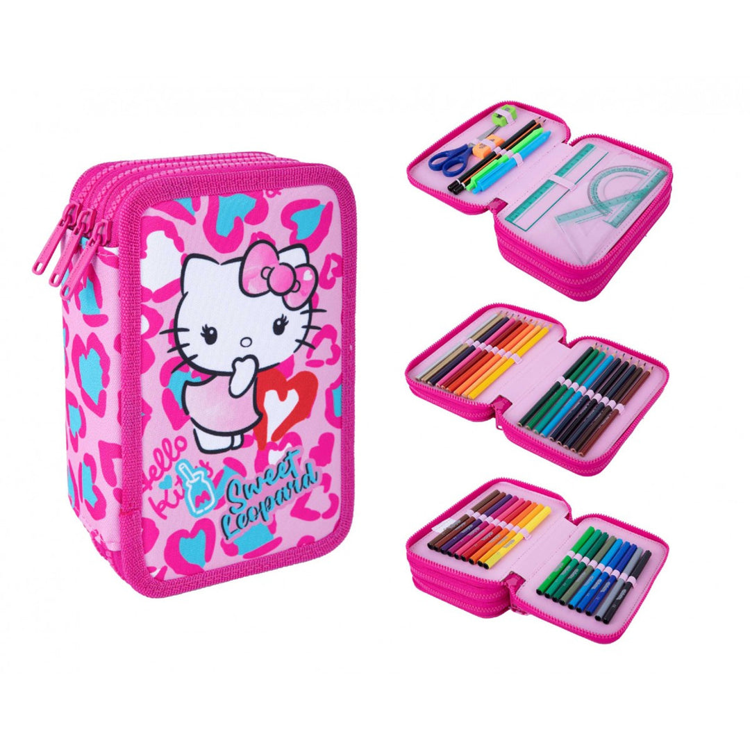 Ensemble scolaire Hello Kitty Coolpack, sac à dos Jerry à 3 compartiments (15"), trousse Jumper 3 avec accessoires et sac de sport pour chaussures