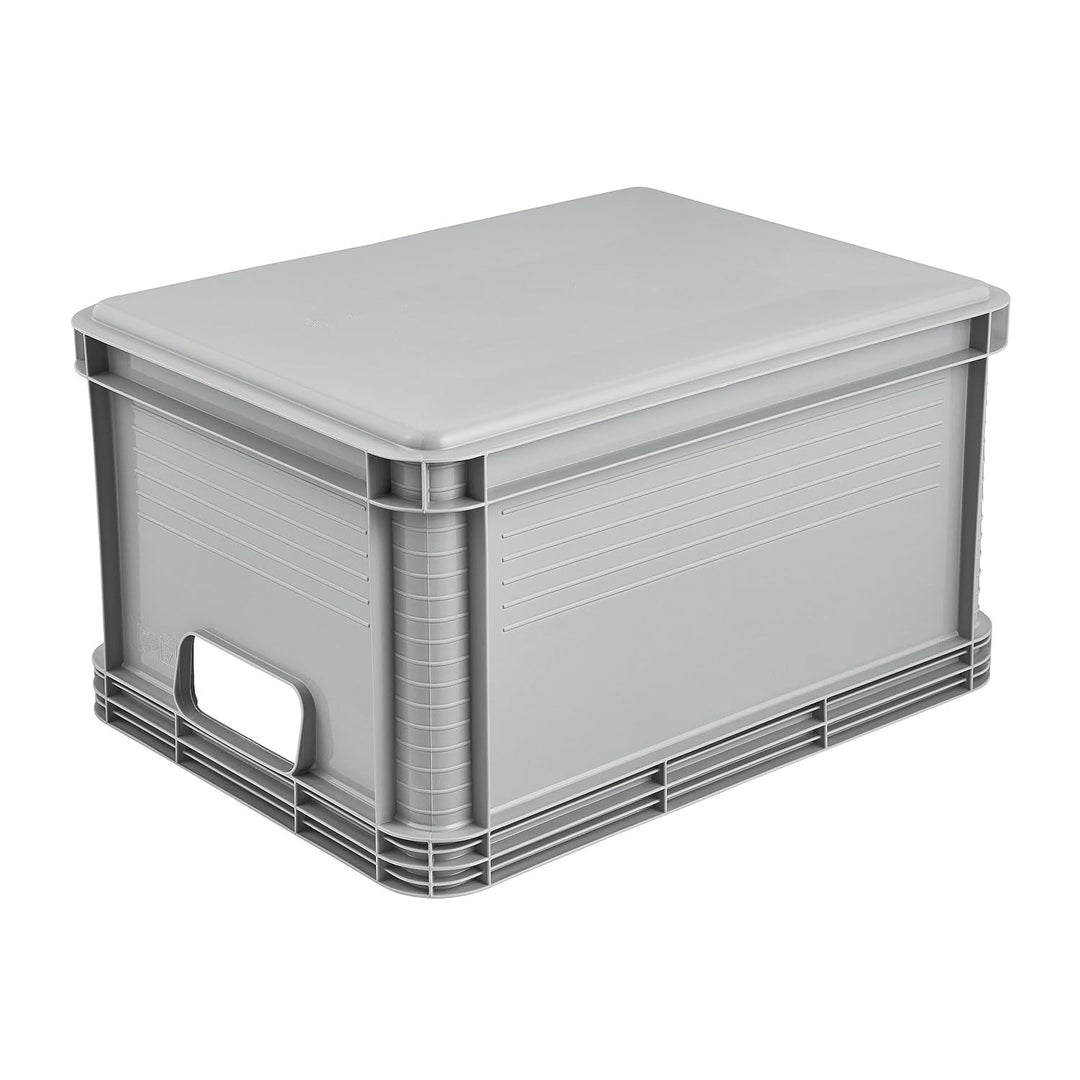 Sac de transport Robert Keeeper, capacité 20 L, gris, adapté au contact alimentaire, léger et résistant, capacité de charge jusqu'à 30 kg, lot de 2
