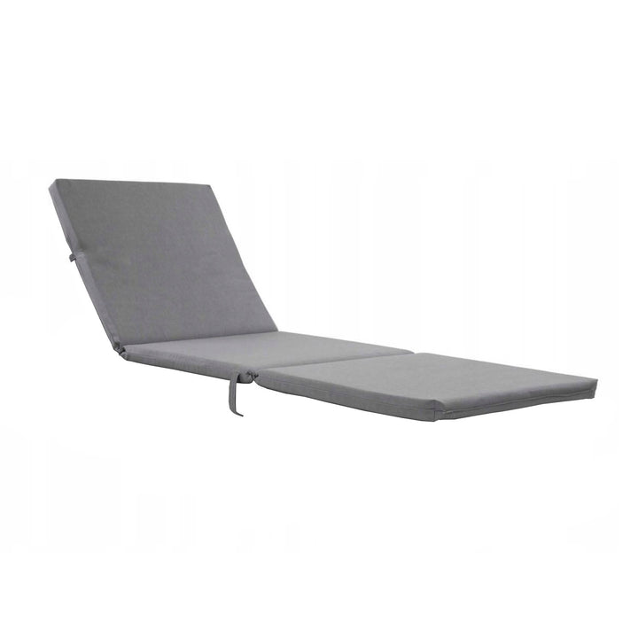 Coussin pour transat Jaipur, couleur gris foncé + coussin pour transat Jaipur, couleur beige + coussin pour transat Daytona, couleur grise