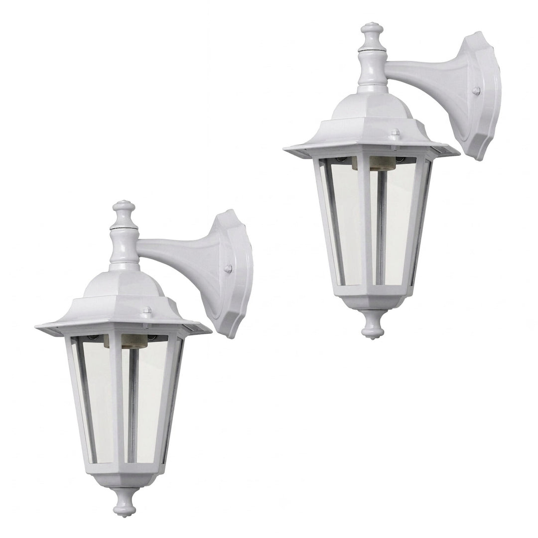 Lampe d'extérieur Velence Rabalux 8201 blanche, culot E27, max. 60 W, style classique, lot de 2