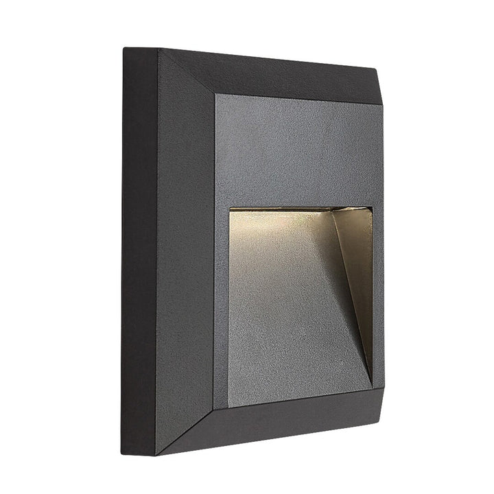 Lampe Rabalux, applique murale d'extérieur, LED 4 W, anthracite, Trento, lot de 4