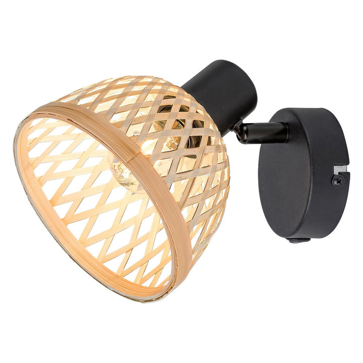Applique murale Rabalux Rattan, culot E14, 15 W max., 3133