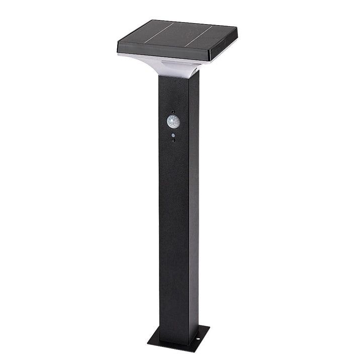 Lampe Rabalux, d'extérieur, solaire, sur pied, LED 4 W, IP44, noire, Geleen, 2 pièces