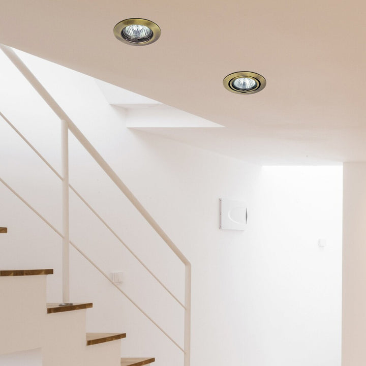 Luminaire encastré Rabalux, IP20, marron, GU5.3, 12 V, Spot Relight, 2 pièces