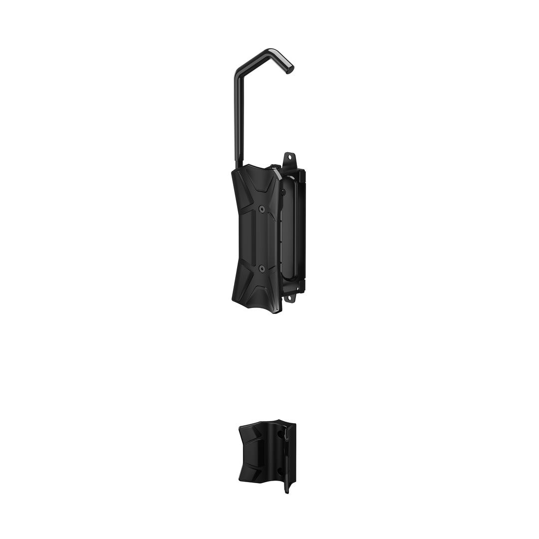 Support mural pour vélos Maclean, charge maximale de 35 kg, angle d'inclinaison réglable, acier, MC-171, lot de 3 pièces