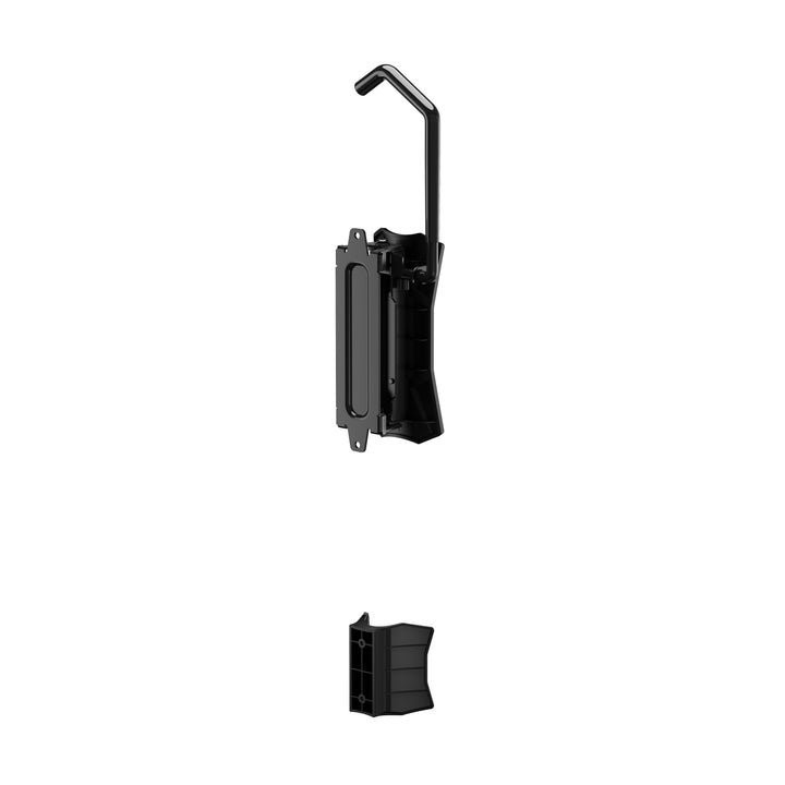 Support mural pour vélos Maclean, charge maximale de 35 kg, angle d'inclinaison réglable, acier, MC-171, lot de 3 pièces