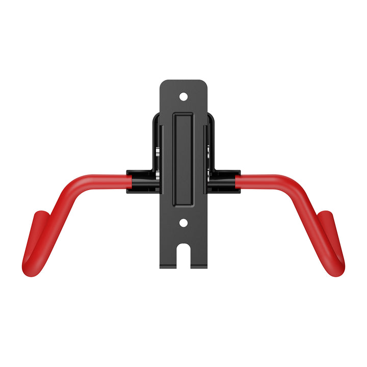 Support mural pour vélos Maclean, horizontal, en acier, charge maximale 30 kg, angle réglable, MC-172, lot de 3