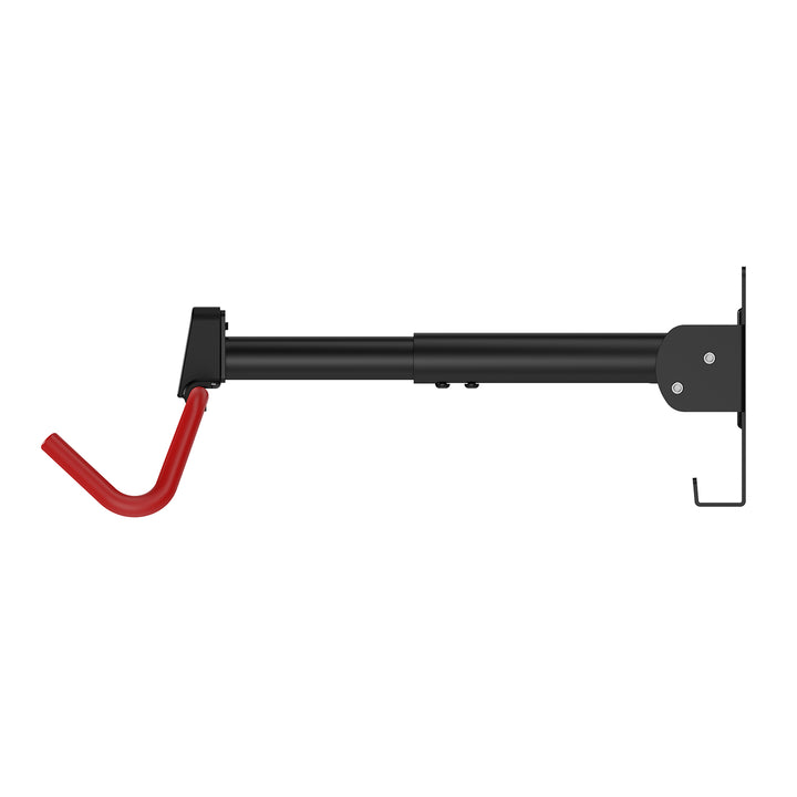 Support mural pour vélos Maclean, horizontal, en acier, charge maximale 30 kg, angle réglable, MC-172, lot de 3