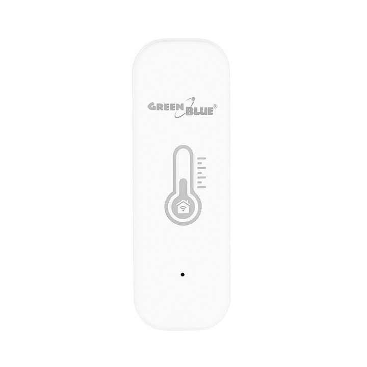 Capteur de température et d'humidité Wi-Fi GreenBlue, compatible Android/iOS/Alexa/Google Home, 3,0 V CC, LR03x2, GB737 + 2 piles alcalines R-03 LR03 AAA Varta Industrial 4003