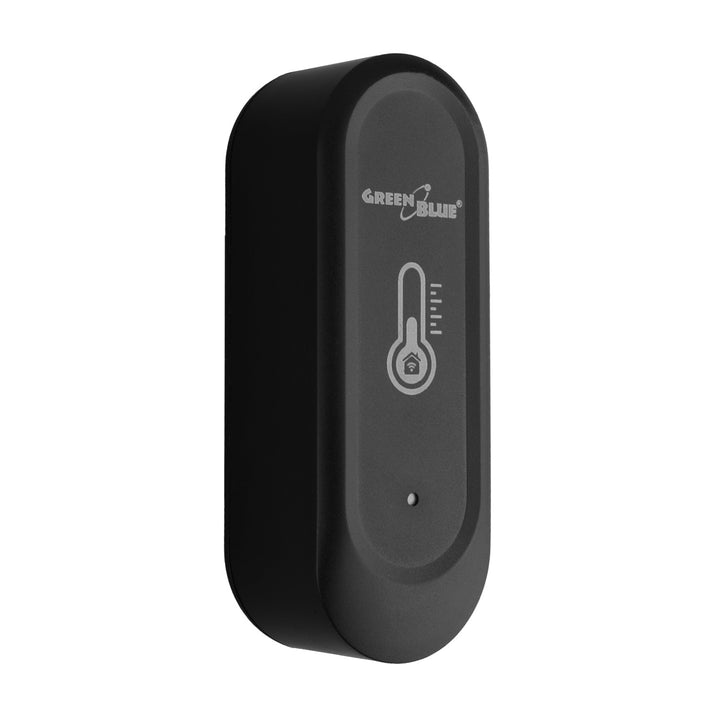 Capteur externe de température et d'humidité WiFi GreenBlue, Android/iOS, 3,0 V CC, LR03x2, IP65, GB741 (2 pièces) + 4 piles alcalines AAA Varta Industrial 4003