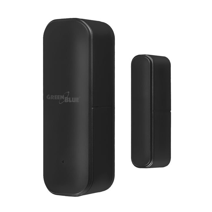 GB479 B Contacteur sans fil / capteur d'ouverture Wi-Fi GreenBlue, Android/iOS, pour portes / fenêtres, 3,0 V CC, LR03x2, GB479 B + 2 piles R-03 LR03 AAA alcalines Varta Industrial 4003