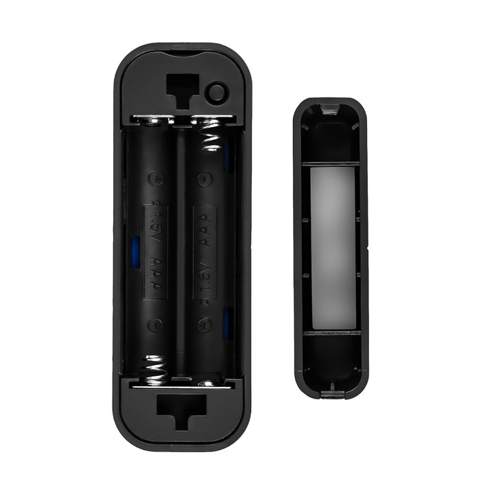 Contacteur sans fil / capteur d'ouverture Wi-Fi GreenBlue, Android/iOS, pour portes / fenêtres, 3,0 V CC, LR03x2, GB479 B, 2 pièces + 4 piles alcalines AAA Varta Industrial 4003