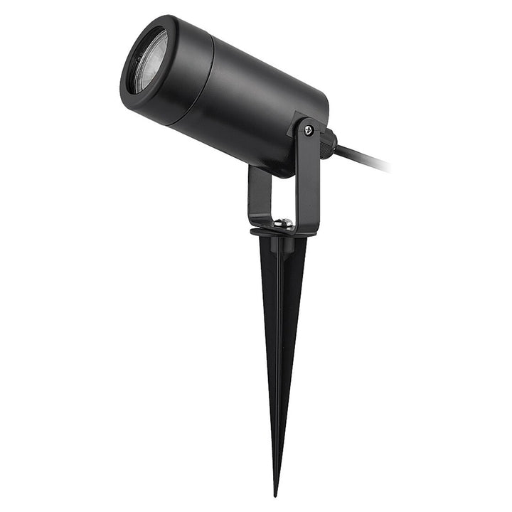 Lampe d'extérieur Rabalux Krobia, IP65, couleur noire, culot GU10, 4 W max., 7814