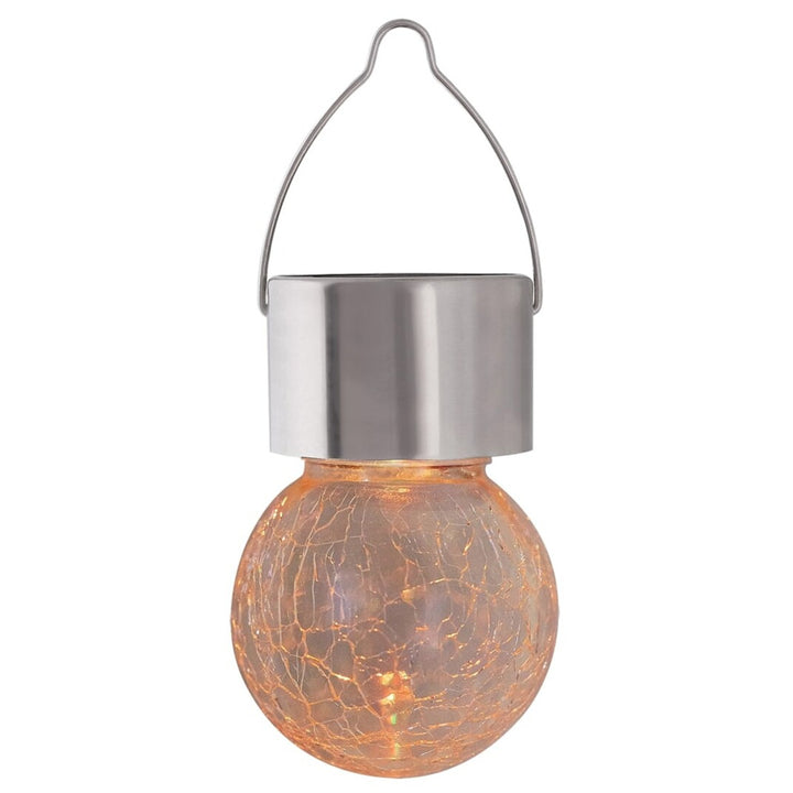 Lampe solaire Rabalux Yola, 1 lm, IP44, couleur chrome satiné, LED 0,06 W, 7850