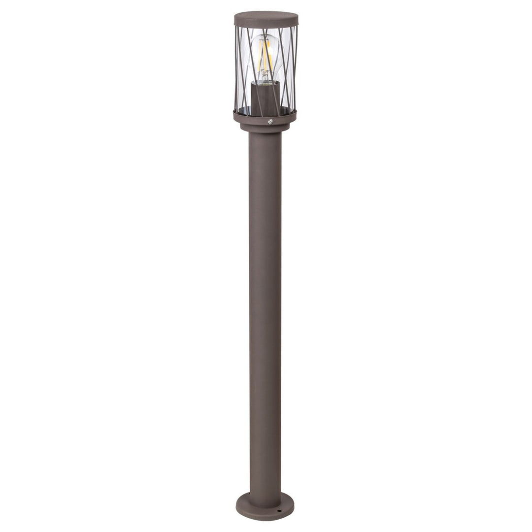 Lampe de jardin sur pied Rabalux Budapest, IP44, couleur marron, culot E27, max. 40 W, 8890