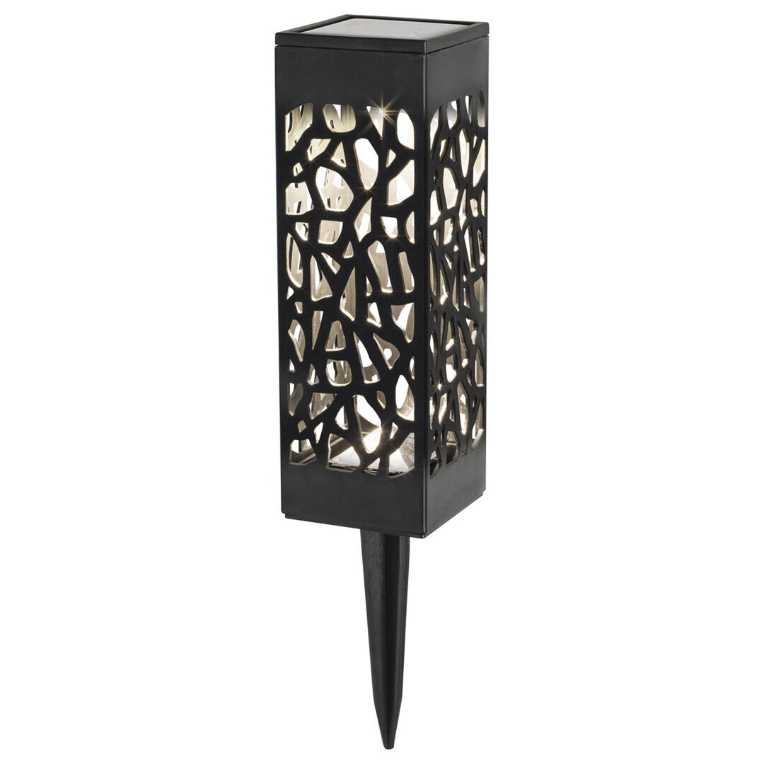 Lampe solaire Mora, 2 lm, indice de protection IP23, couleur noire, LED 0,16 W, 8949