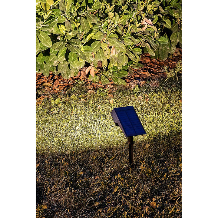 Lampe solaire Rabalux Nantes, 50 LM IP65, noire, LED 0,5 W, 77088