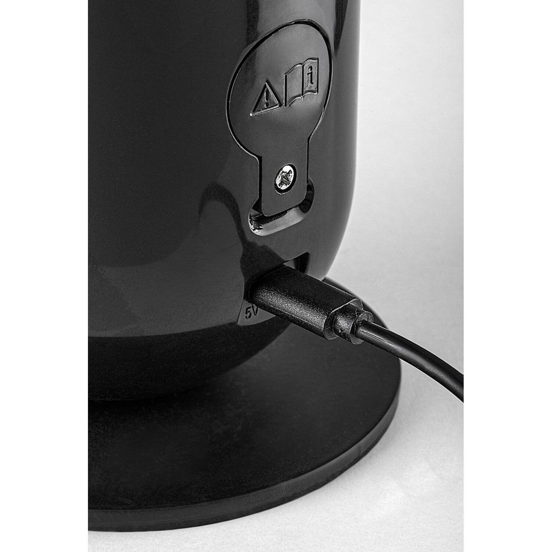 Lampe de bureau Rabalux Figen LED RGB 5 W, noire, IP20, 5 000 K