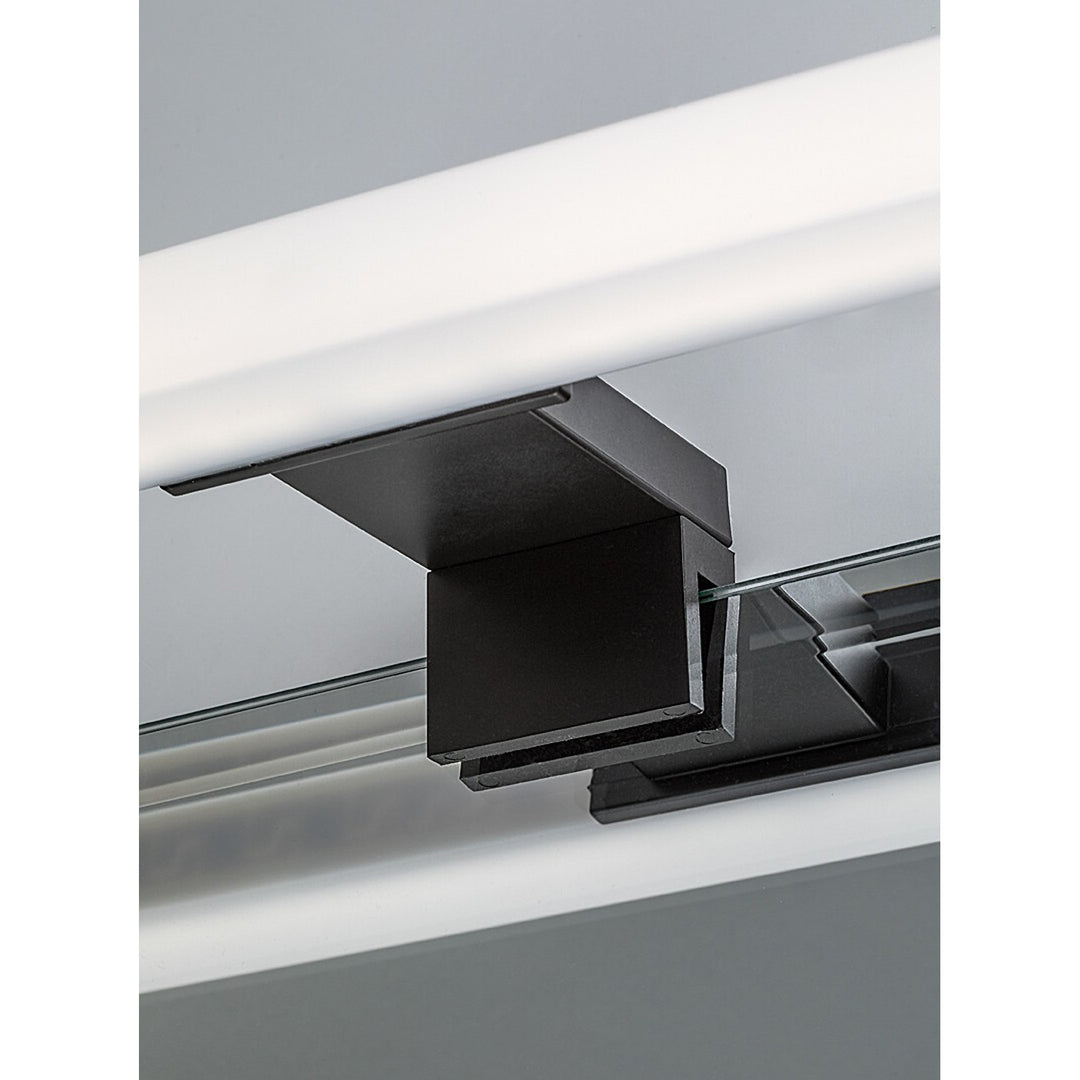 Lampe de salle de bains Rabalux Oliro LED 6 W, noire, IP44, 4 000 K, 75051