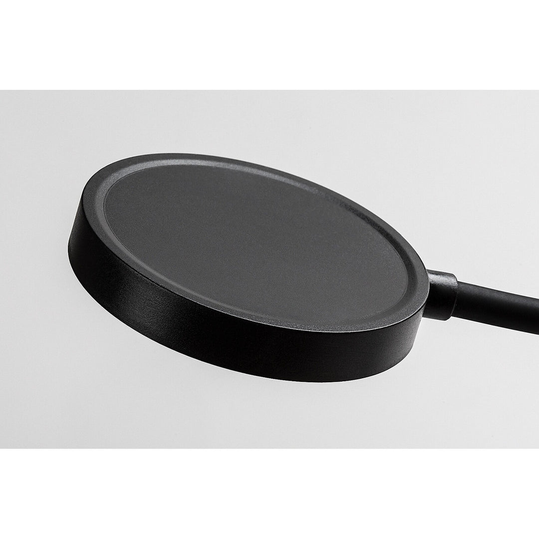 Applique murale Rabalux Tivro, LED 4 W, noire, IP20, 3 variantes de température de couleur : 3000, 4000, 6000, 71283