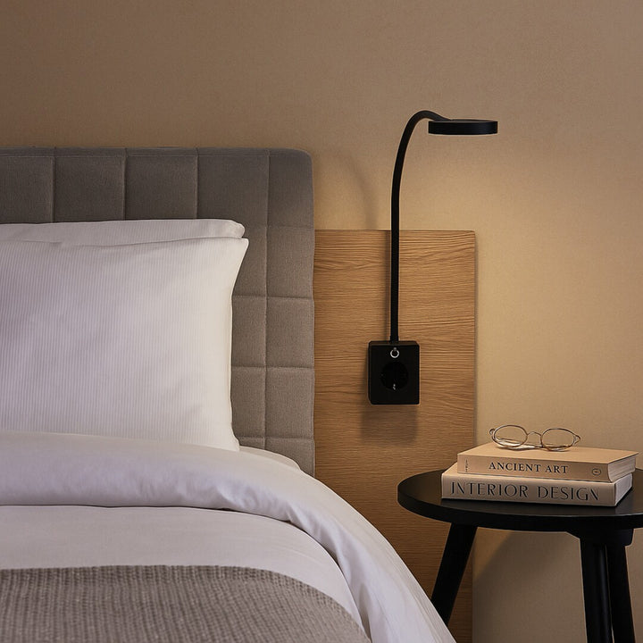 Applique murale Rabalux Tivro, LED 4 W, noire, IP20, 3 températures de couleur : 3000, 4000, 6000, 71284