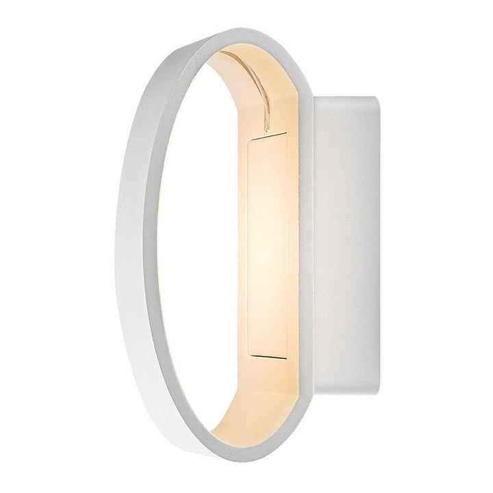 Applique murale d'extérieur Rabalux Gerla, blanche, LED 9 W, IP54, 3 000 K, 77178