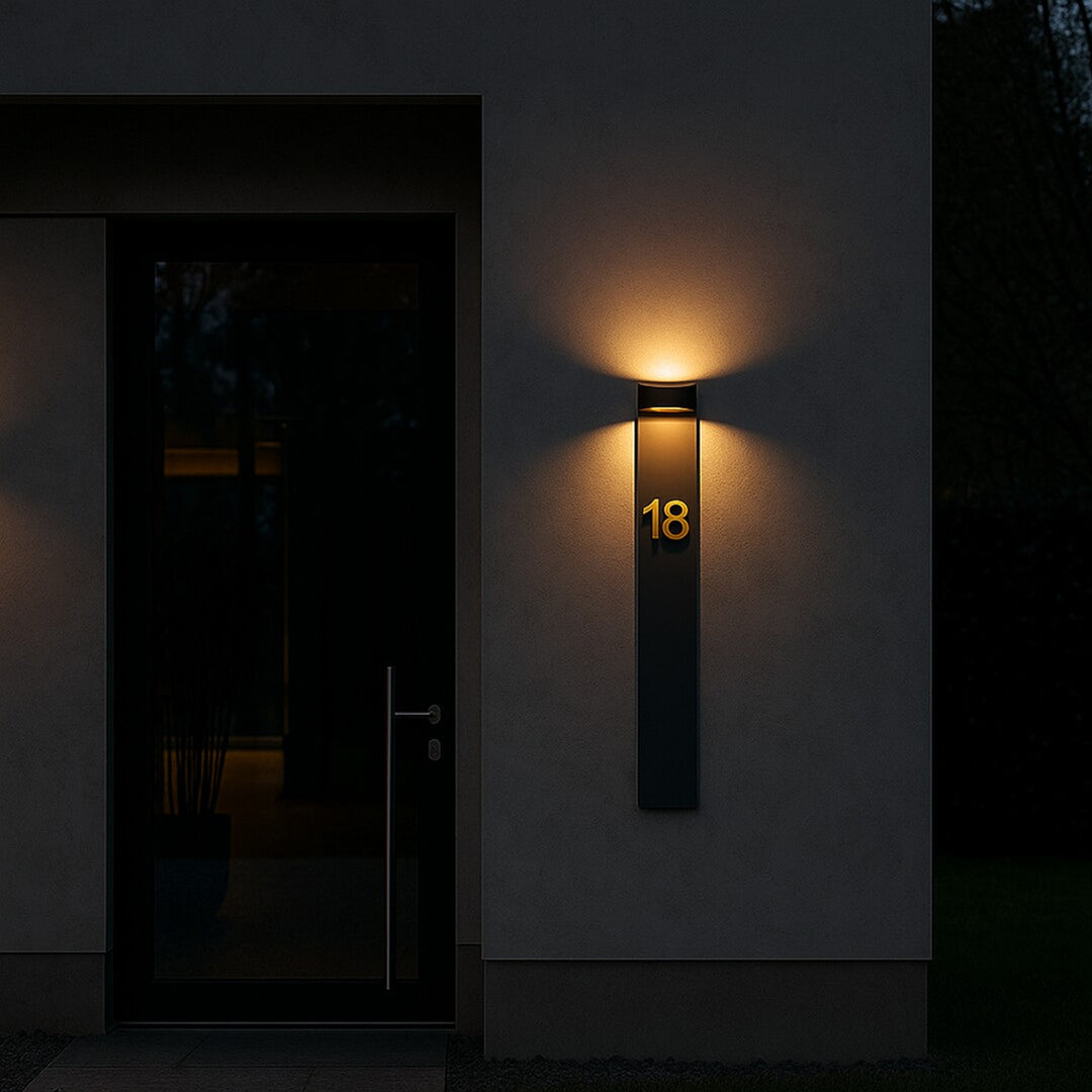 Applique d'extérieur Rabalux Gerla, anthracite, LED 9 W, IP54, 3 000 K, 77179