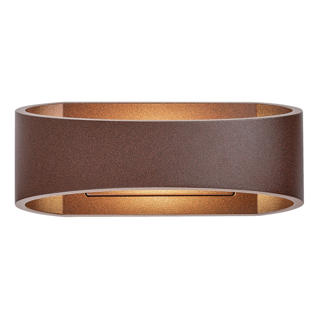 Applique murale d'extérieur Rabalux Gerla, marron, LED 9 W, IP54, 3 000 K, 77180